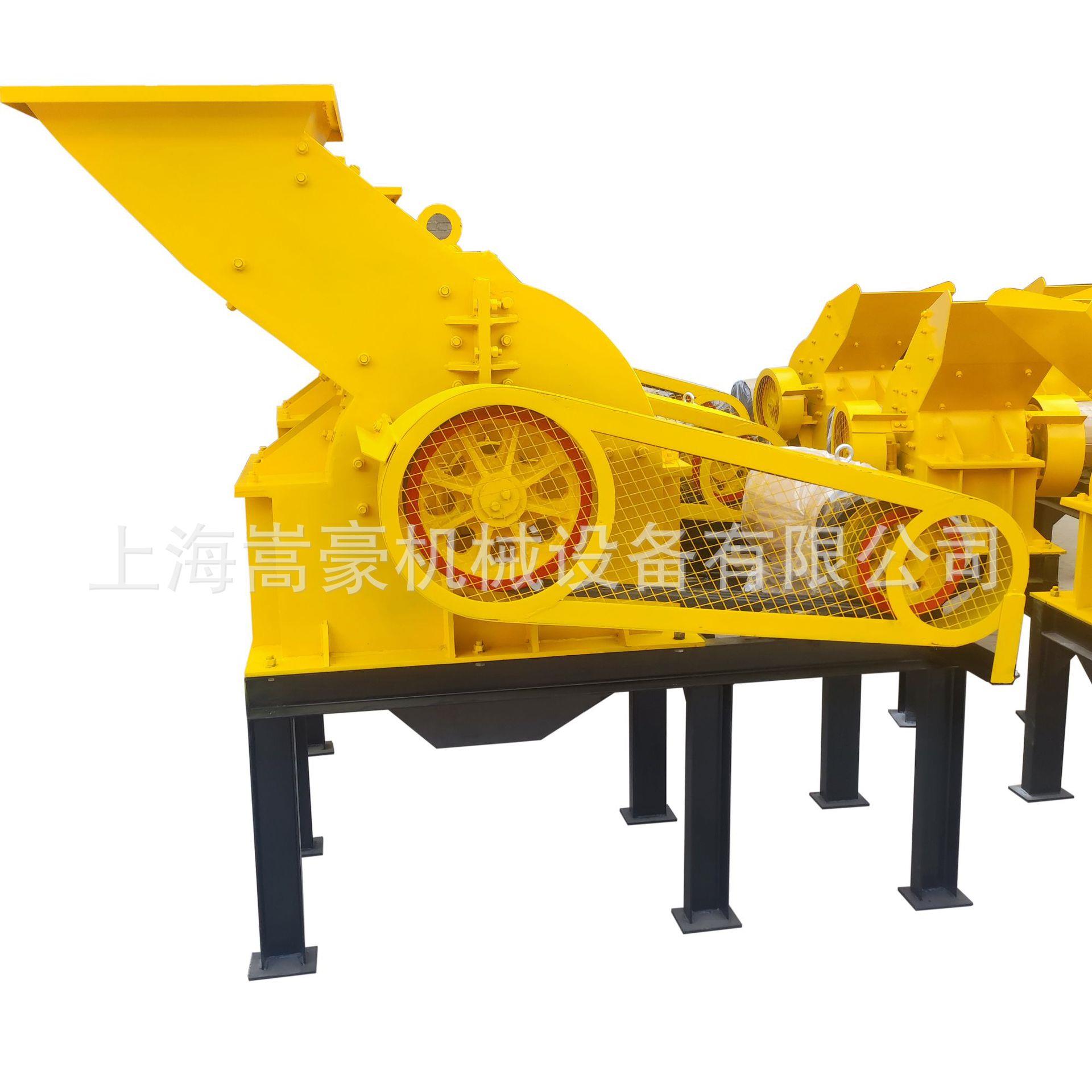 小型可移动式制砂机锤式多功能玻璃陶瓷建筑垃圾粉碎打砂机榔头机