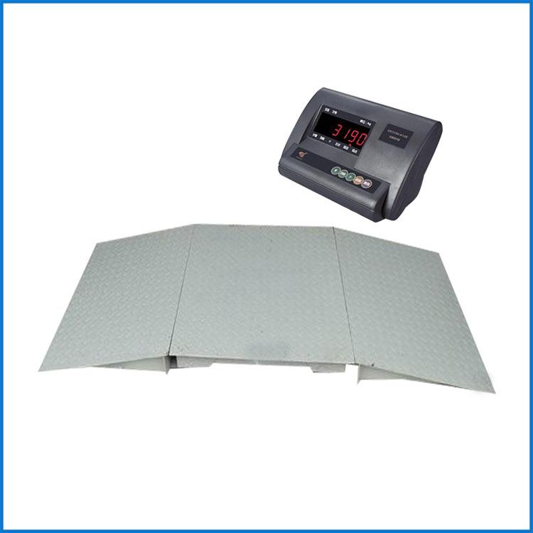 1.5x2米电子地磅仓库推车铲车称重电子秤000kg带斜坡小地磅2吨