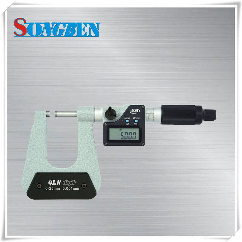 青量数显深弓架100mm千分尺B型测头25-50mm外径千分尺243-04-510