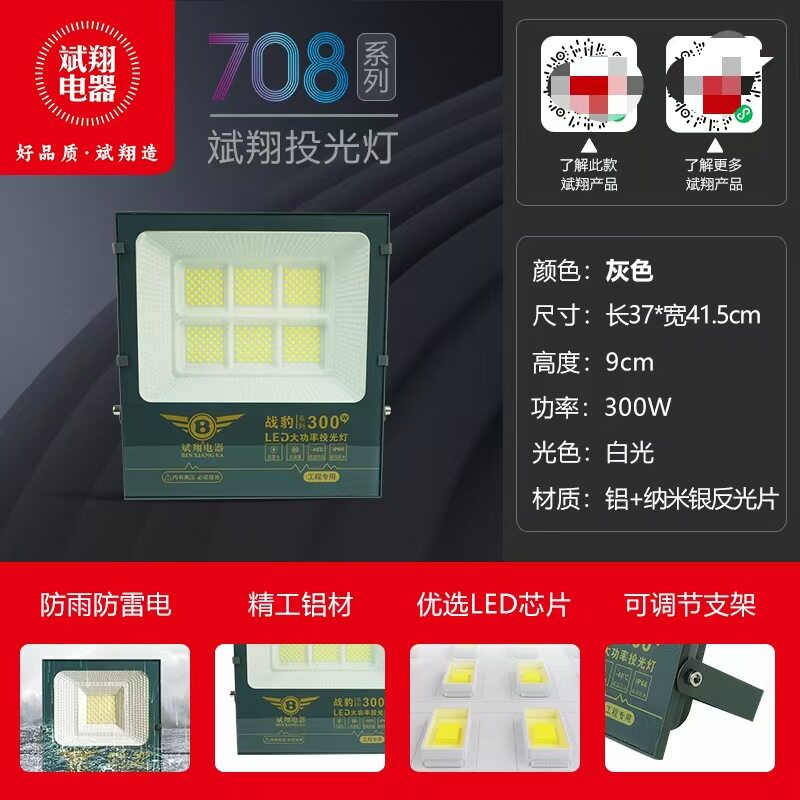 防烈豹战豹户外防水超亮投光灯