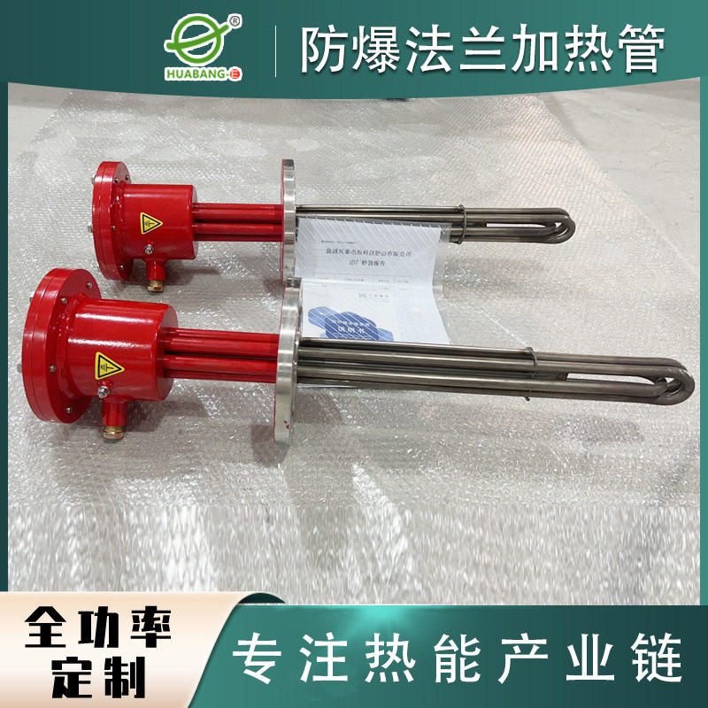 防爆不锈钢水箱法兰电加热管