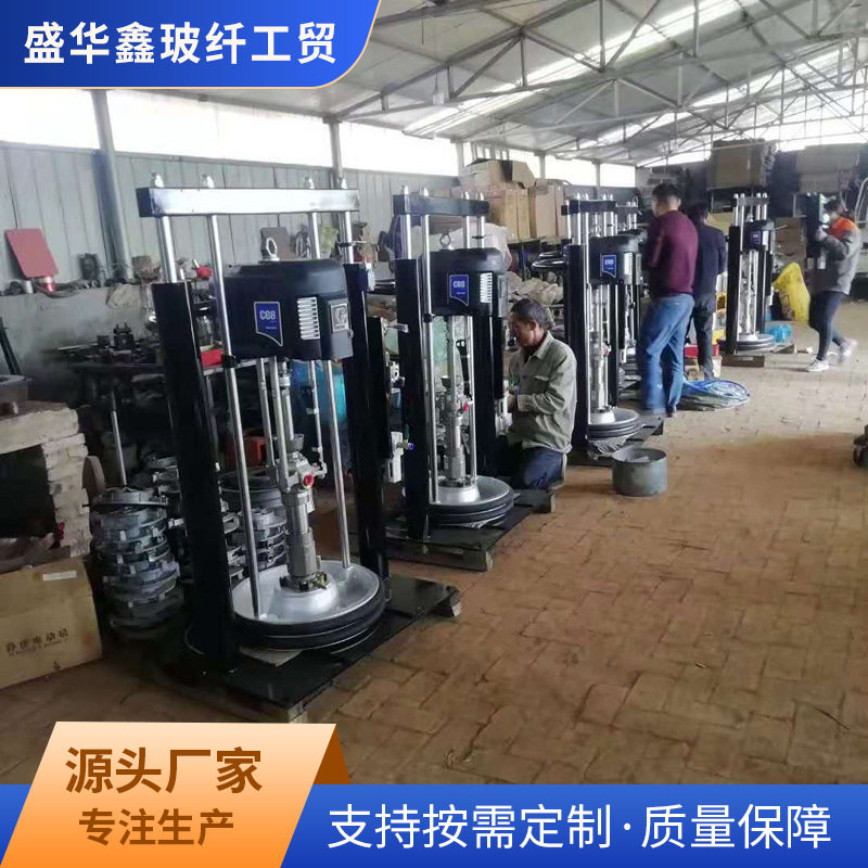 黄油机双立柱油泵大桶20升可移动车载纯气动黄油枪高压注油设备