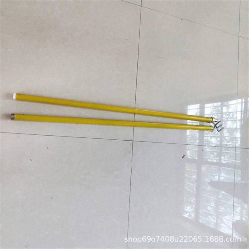电工用带电作业高压绝缘三齿耙