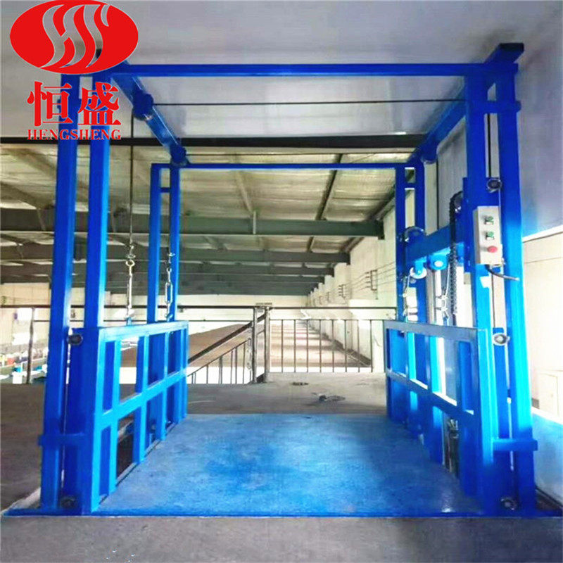订置车间厂房货物提升机仓库电动液压上货升降台工厂运货导轨货梯