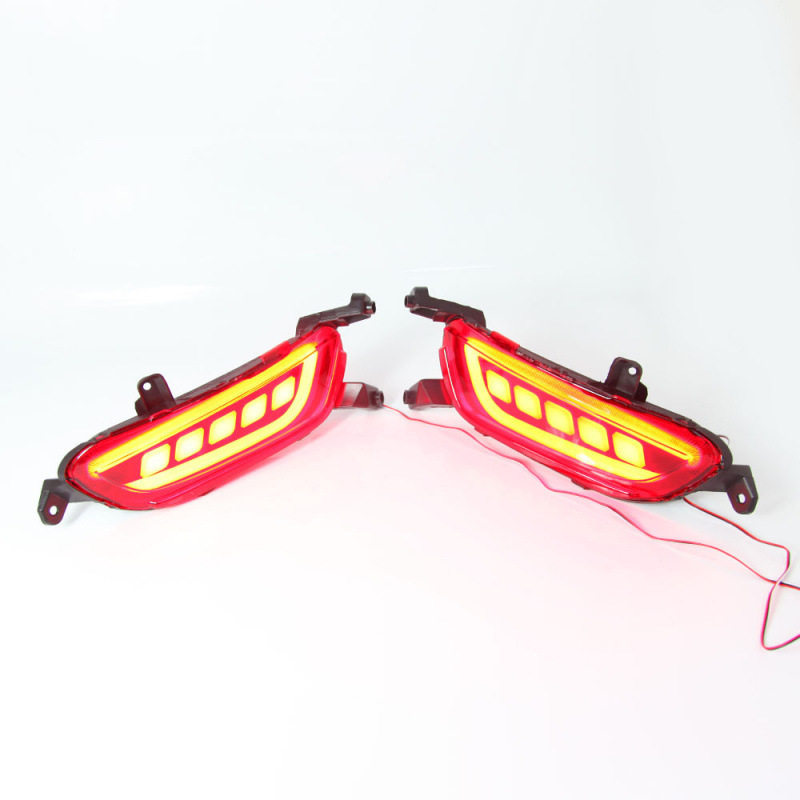 适用于马自达CX-3专用LED后杠灯 14-17年CX3后保险杠灯改装刹车灯