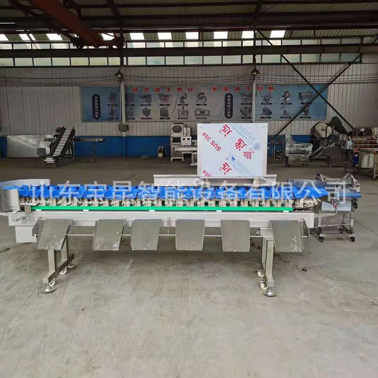 紫薯红薯重量分选机软籽石榴火龙果称重分级分选设备土豆分选设备