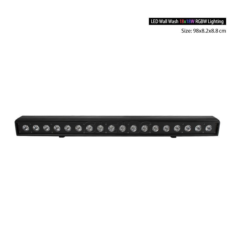 LED18颗跑马六合一全彩洗墙灯led染色效果灯舞台婚庆酒吧氛围灯光