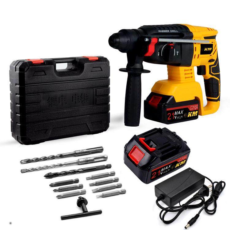 大功率无刷锂电电锤家用无线冲击钻混凝土三功能电镐外贸工地工具,鲜花速递/花卉仿真/绿植园艺,割草机/草坪机,淘宝优惠券,粉丝福利购,淘宝优惠卷