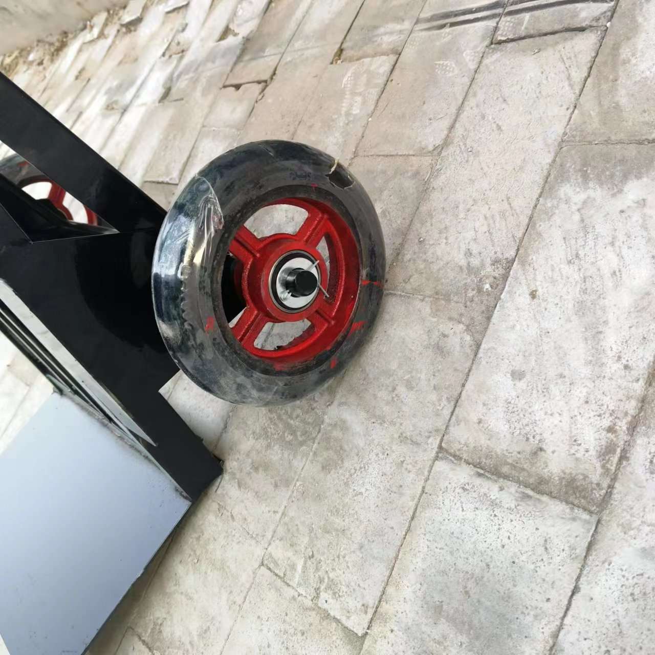 角铁车老虎车折叠手推车双轮车小推车仓库搬运车拉货车加厚