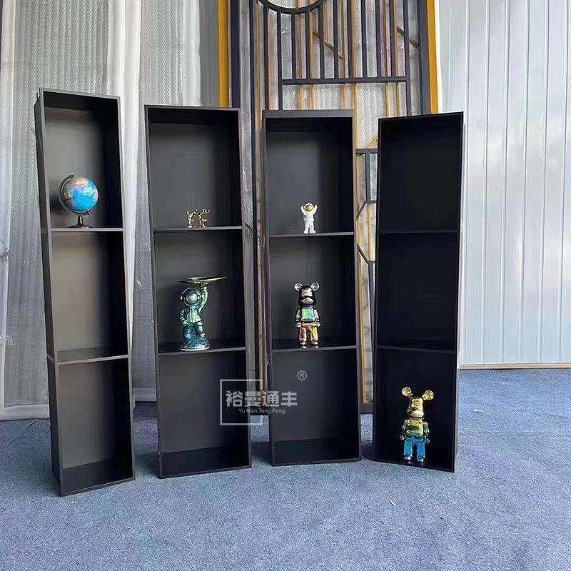 简约现代酒店浴室置物架装饰立柜嵌入式洗手台旁不锈钢壁龛柜隔板