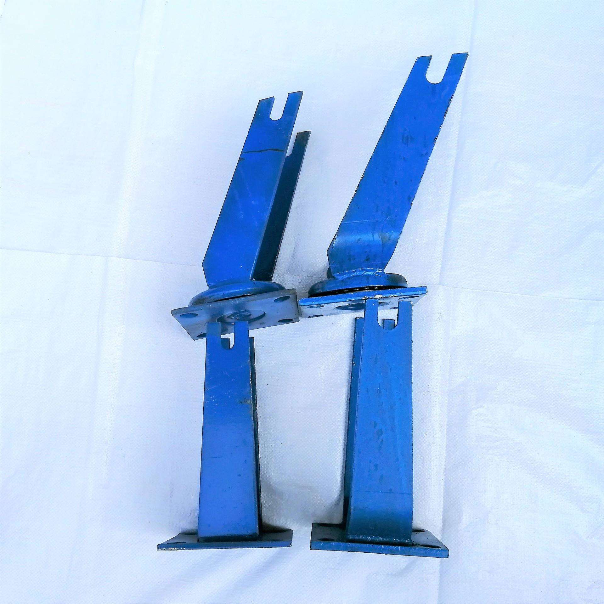 脚轮配件万向轮支架架子 工业支架300-8 400-8支架转向定向特重型