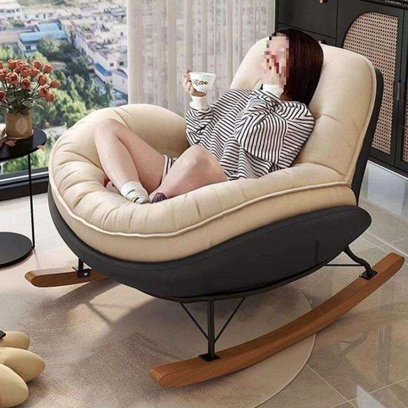 懒人沙发大人躺椅成人客厅单人阳台家用休闲卧室舒适加厚企鹅摇椅