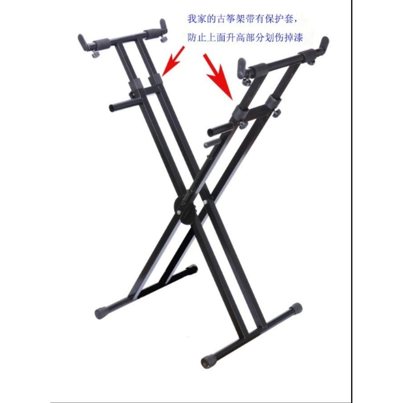 敦煌古筝架立式古筝演出架站立式61电钢琴演奏架88键电子琴架子