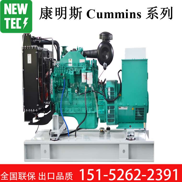 50kw康明斯4BTA3.9-G2发动机配纽泰全铜电机静音式柴油发电机