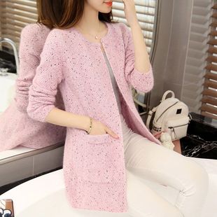 Autumn Winter Cardigan for Women 2021 Korean Fashion Loose M