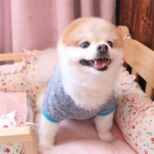 Footprint Sweater Fashion Pet Dog Clothes Cute Clothings Do