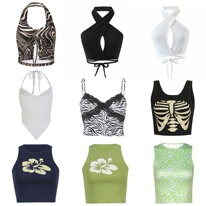 Za Baby Tee Bustier Fashion Clothes For Y2k Corset Sexy Tank