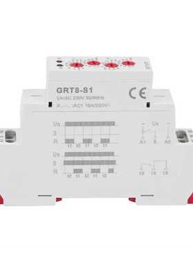 GRT8-S1 Asymmetric Cycle Timer Relay SPDT 220V 16A