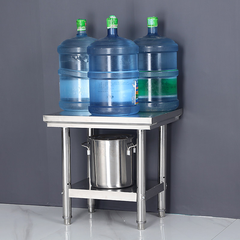 不锈钢厨房置物架落地储物冰箱微波炉洗碗机柜瓦斯灶收纳锅架包邮