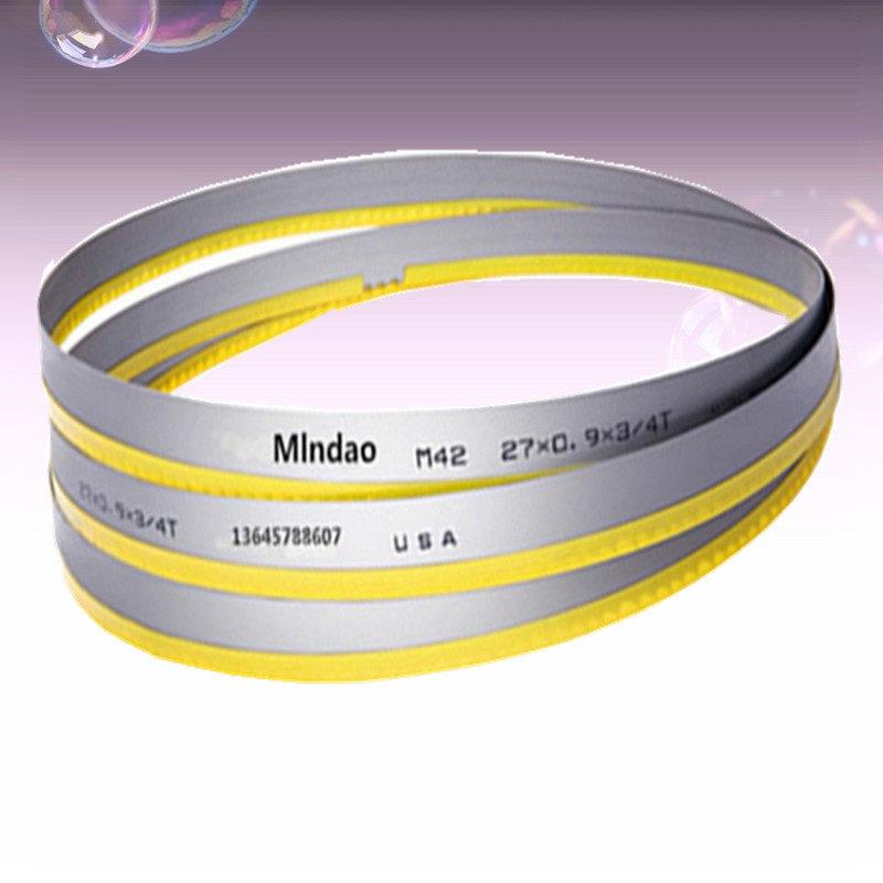 钢铁钢筋切割4240/4232带锯床机用M42双金属锯条型号34*4320锯片