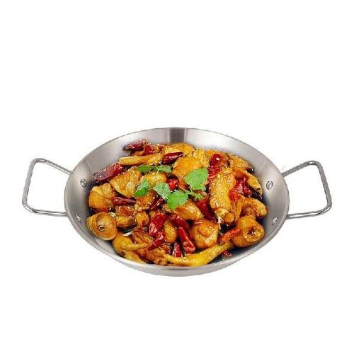 Nonstick Frying Pan Stainless Steel Fry Skillet Safe Durable