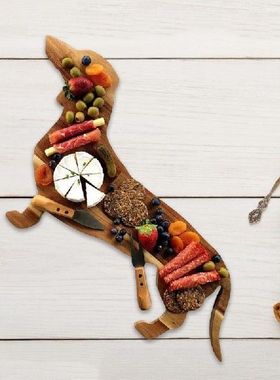Novelty Dachshund Dog Shape Aperitif Board Cheese Board