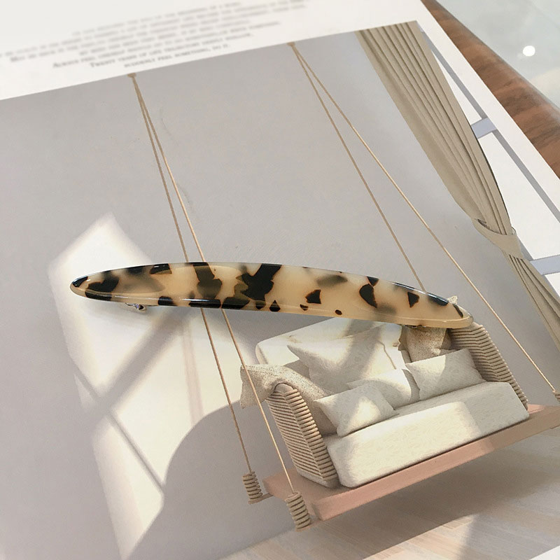 New Fashion Vintage Acetate Geometric Hair Clips For Women G