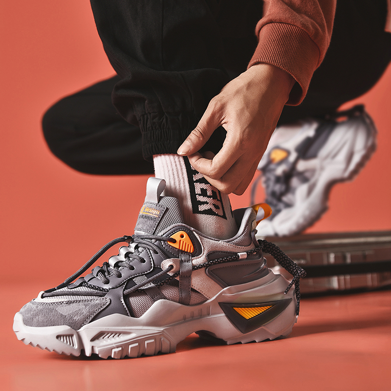 Mens Sneakers Shoes for Men 2022 Summer High Elastic Tenis