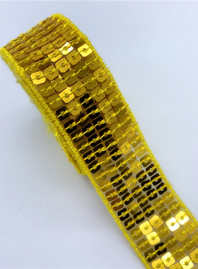 2y/5Yards/Lot 25mm Sequins Ribbon Lace Trim Sequin Sewing Fa