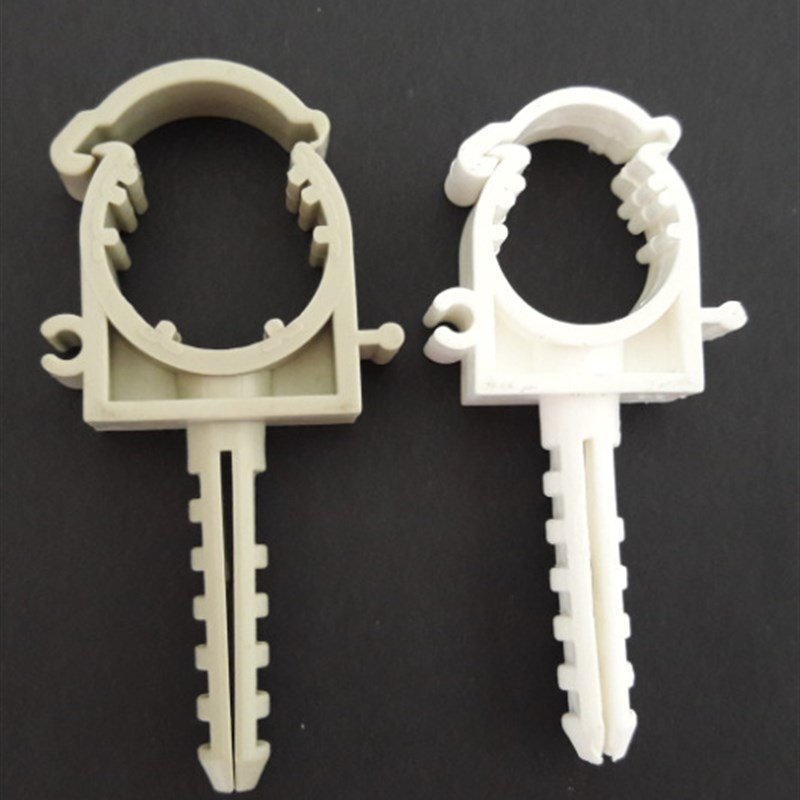 ppr管卡管夹管件16 20 25固定卡水管扣卡高脚U型塑料管卡水管配件