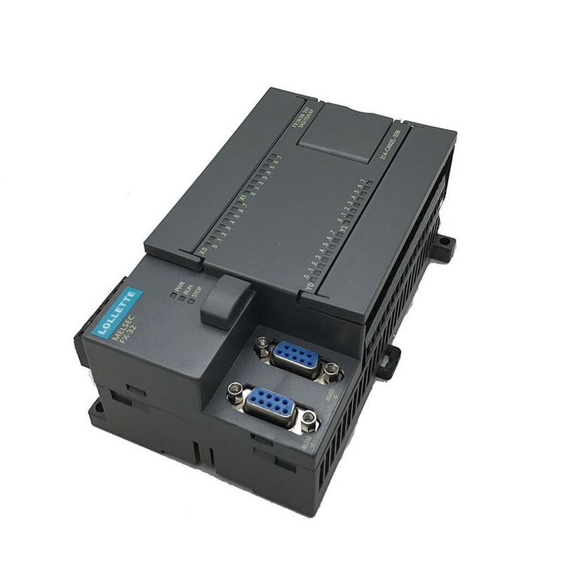 FX1N FX2N 32MR 3AD 2DA PLC Controller  16DI 16DO,  RS485 Mo