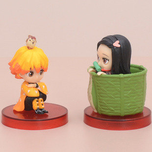 5pcs Demon Slayer Kamado Tanjirou Nezuko Agatsuma Zenitsu Ki