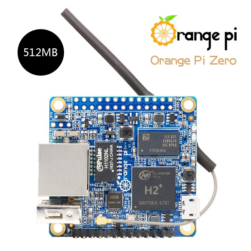 Orange Pi Zero H2+ Quad Core Open-source 512MB development b