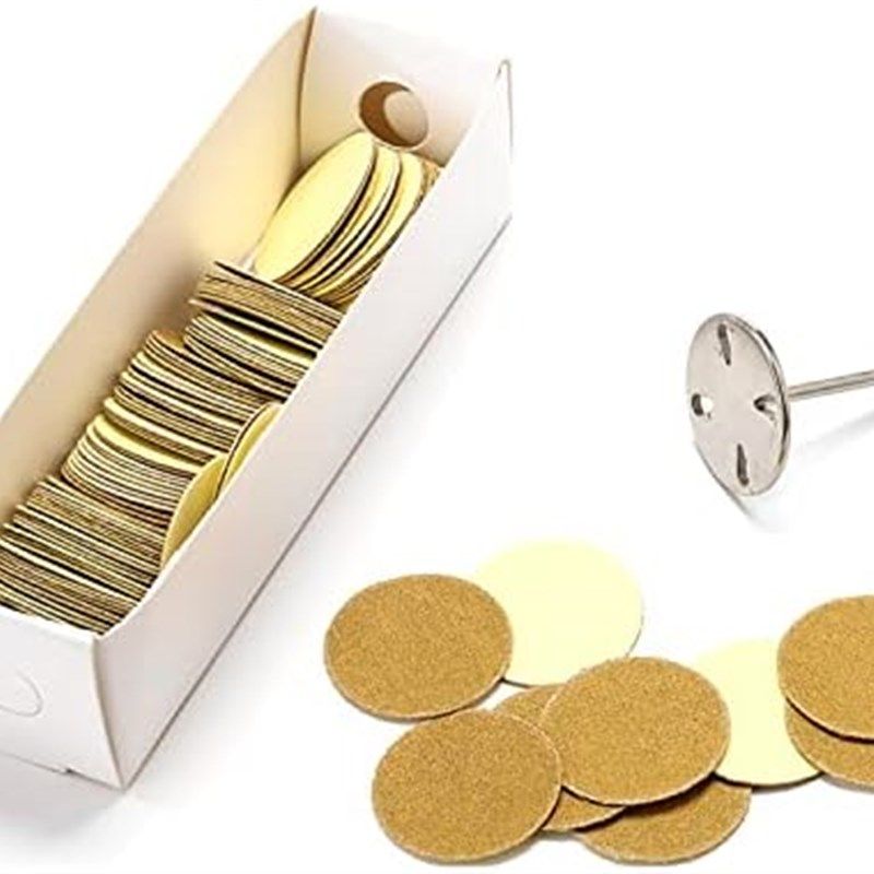 100pcs Sandpaper Disc and 1pcs Metal Bit  3/32 Shank Replace