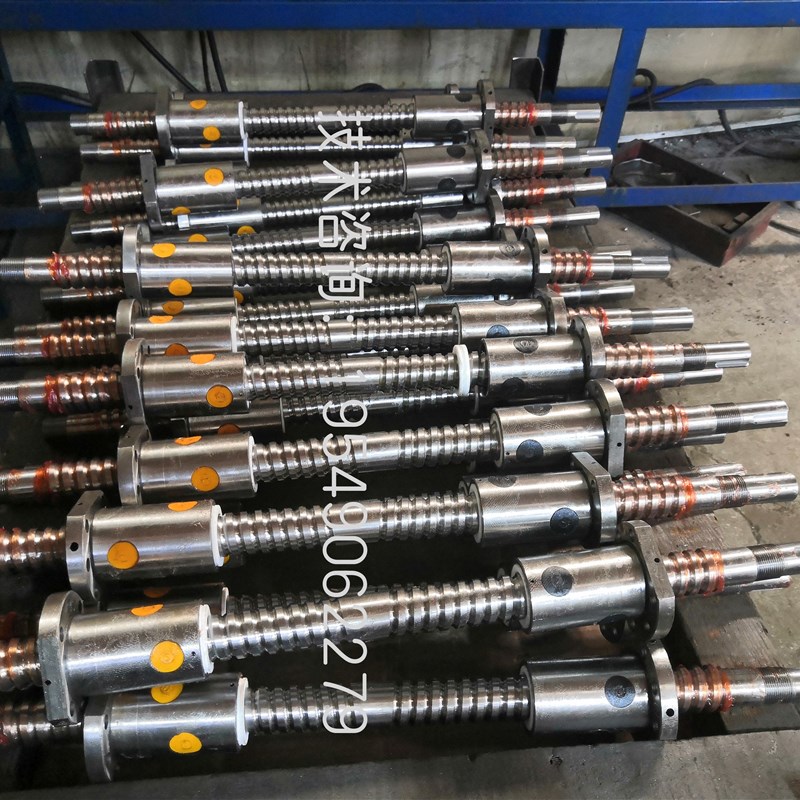 整根研磨左右旋正反牙扣滚珠丝杠杆来图定制测绘订做保证同心度精