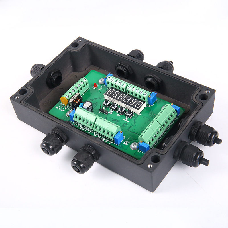 亨托WT06G重量变送器信号放大仪表称重传感器模拟量接线六合一