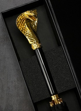 Retro chins zodiac guarda-chuva luxo ouro negcio longo l