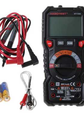 HT118 6000 Counts 1000V AC DC Digital Multimeter NCV Multime