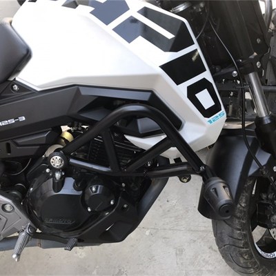 适用春风ST狒狒改装竞技杠CF125-3保险杠竟技防摔杠护杠特技杠