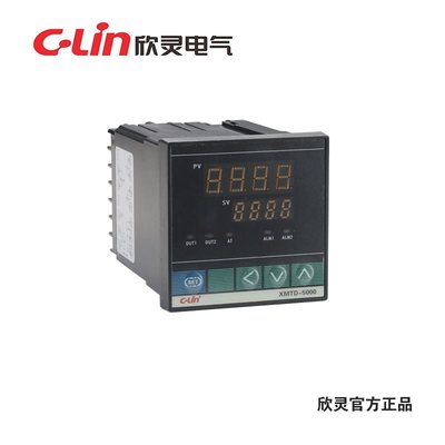 。欣灵智能温控仪出XMTD-5000系列541120 5412 5401mA输 5402 4-