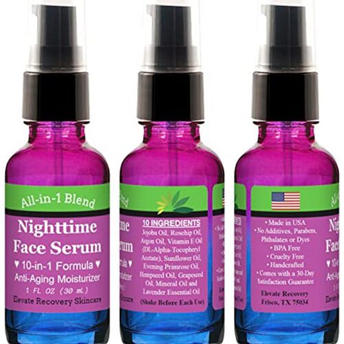 极速Anti-Aging Face Serum Moisturizer 10-in-1 Nighttime Faci