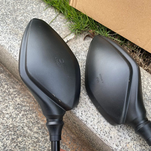 好货适用新大洲本田暴风眼CB190R後照镜战鹰CBF190XR/175後视镜反