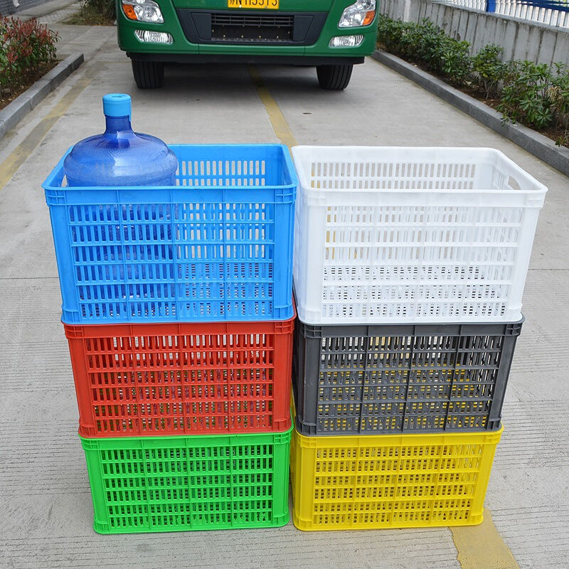 塑料周转筐塑料筐快递筐运输货物框收纳筐篮子周转箱B4筐/外4