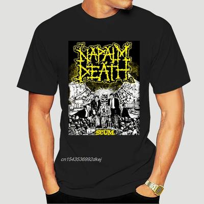 Hard Rock Heavy Metal Punk Band Napalm Death Scum Mens T-shi