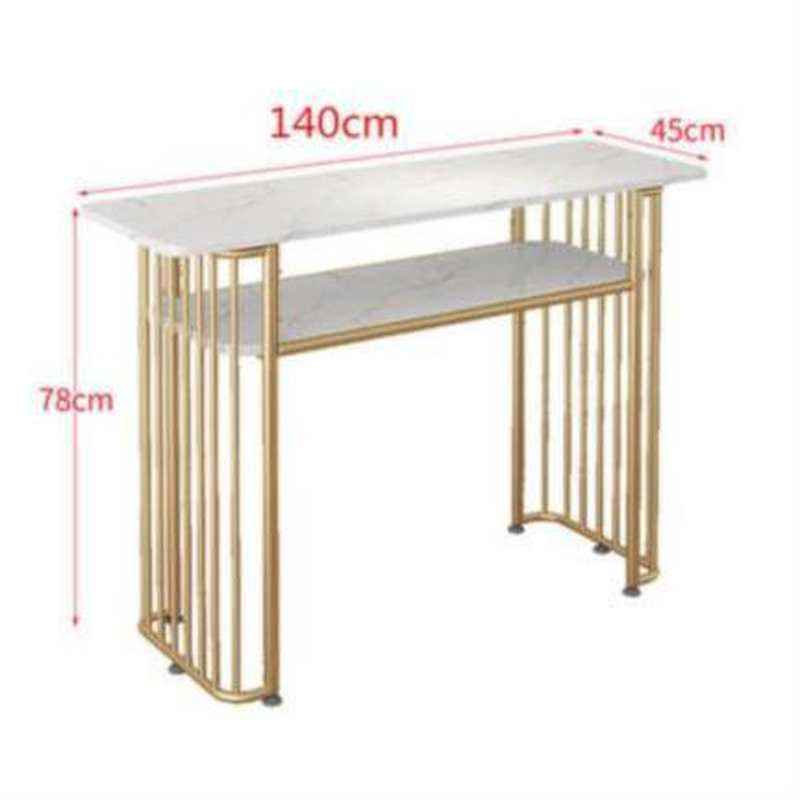 。专用我想买美甲桌化妆双人长方形美甲双层店修甲台会客桌椅用品