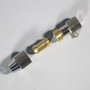 铜夹头万用钻夹四氟棒转接连杆电机联轴器电动搅拌器搅拌棒固定夹