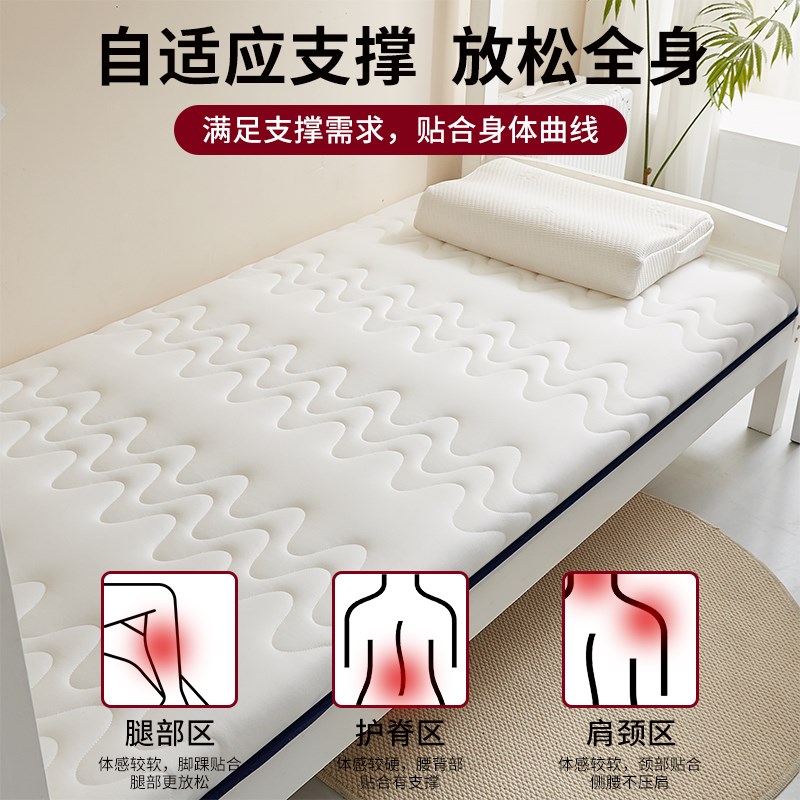 记忆棉床垫软垫学生宿舍单人大学寝室租房专用加厚家用海绵褥垫子