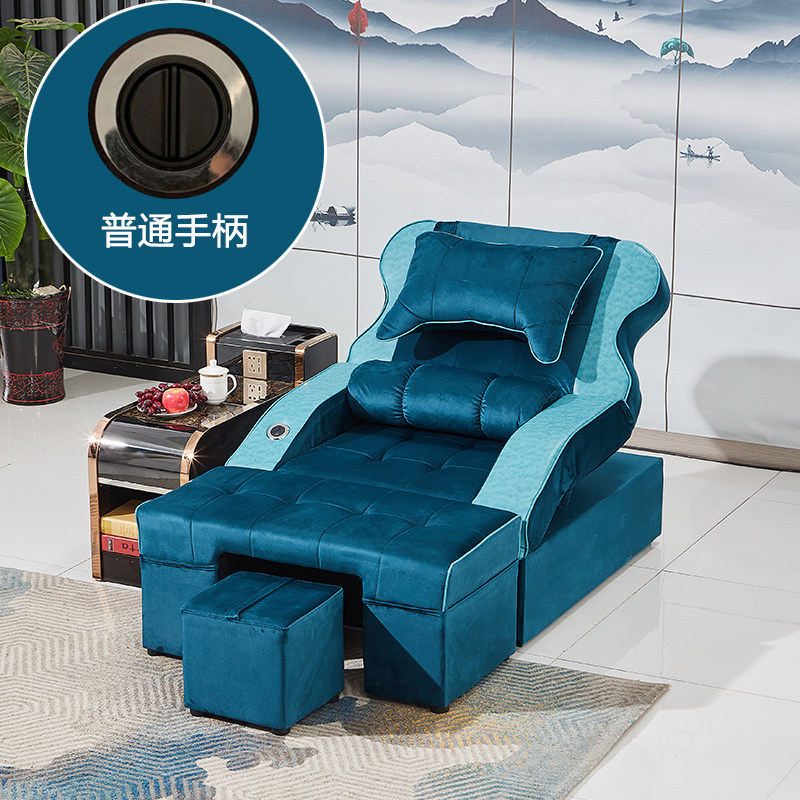 电动足疗沙发足浴沙发躺椅足浴椅子洗浴中心休息床沐足洗脚按摩床