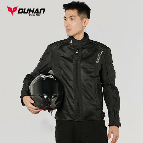 杜汉摩托车骑行服男通风