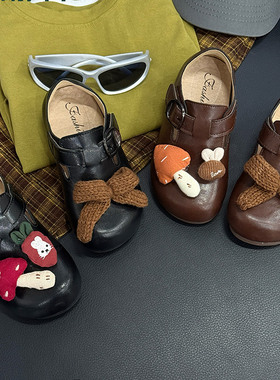 北院同学新款儿童皮鞋YC253107